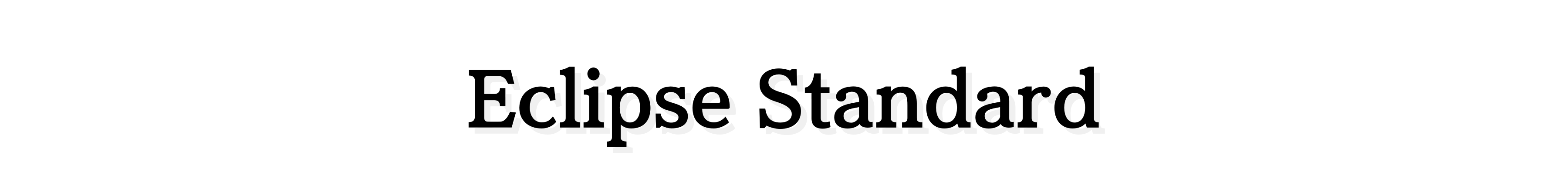 Eclipse Standard